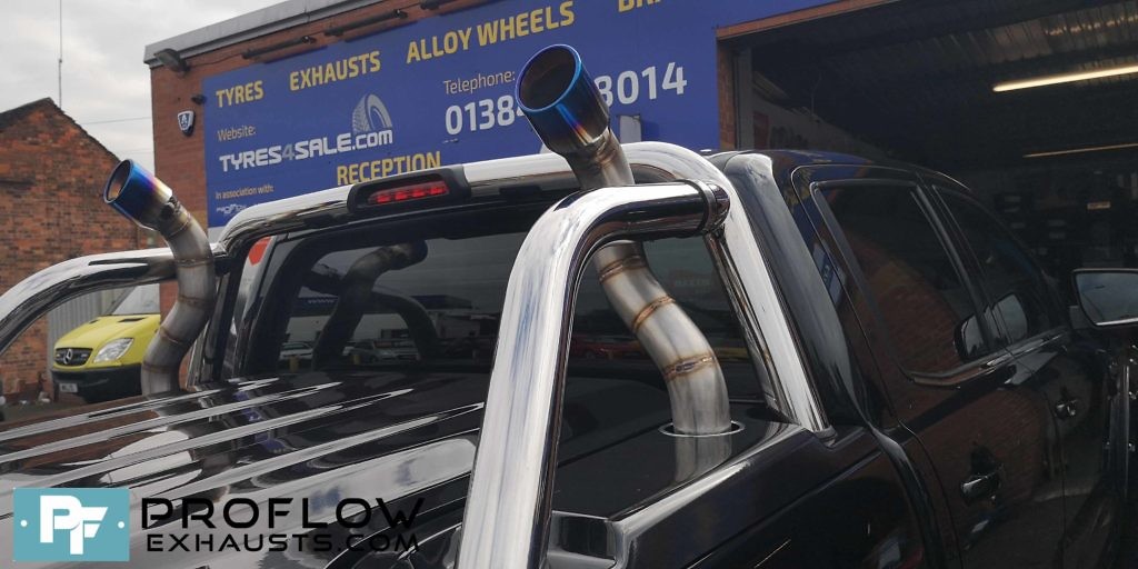 Ford Ranger Custom Built Dual Stack Stainless Steel Exhaust | Proflow ...