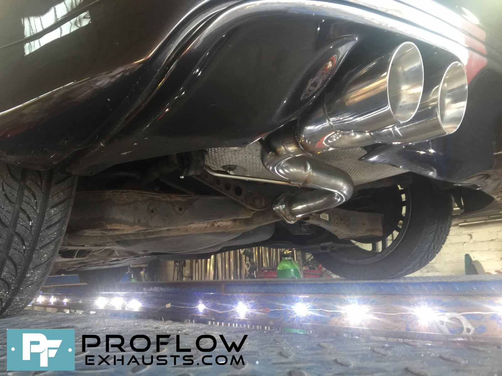 Audi A Back Box Delete Proflow Exhausts Stainless Steel Custom Exhaust