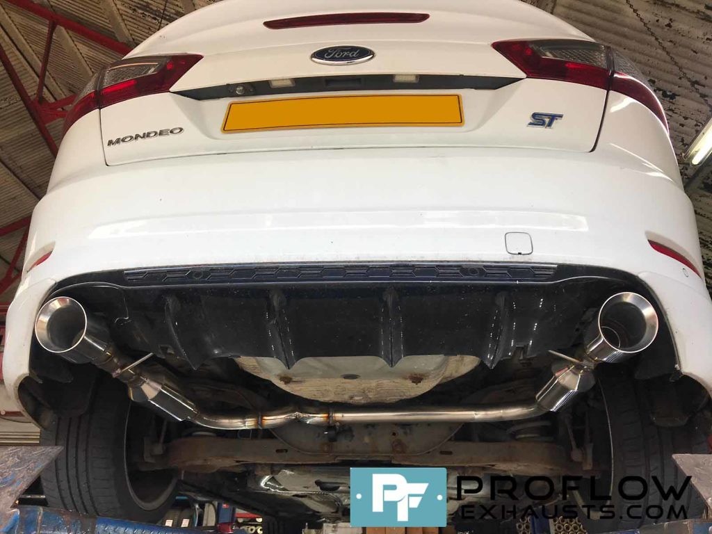 Proflow Custom Stainless Steel Dual Exit Exhaust Ford Mondeo