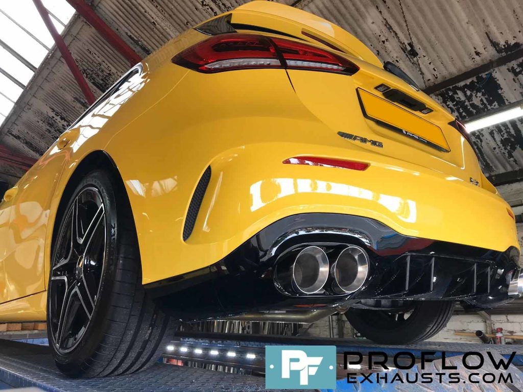 Proflow Custom Exhaust Mercedes A Class Amg Back Box Delete