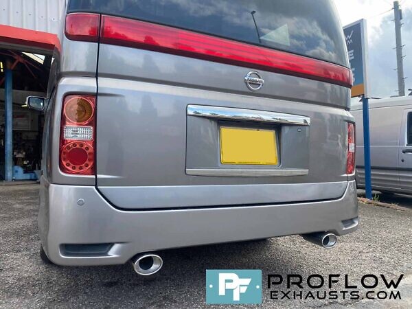 Proflow Stainless Steel Exhaust Custom Built For Nissan Elgrand Cat Back