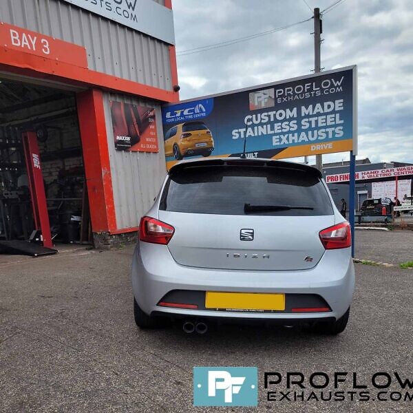 Proflow Exhausts Back Box Delete Fiat 500 with Stainless Steel