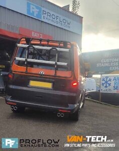 VW Transporter T5.1 Exhaust Dual Exit Custom Bu (3)