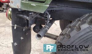 Proflow Exhausts Land Rover 101 Military Utility 4v4 Custom built