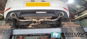 Proflow Exhausts Custom Built Stainless Steel Middle And Dual Rear With 3 Pipework For VW Golf GTi (6)