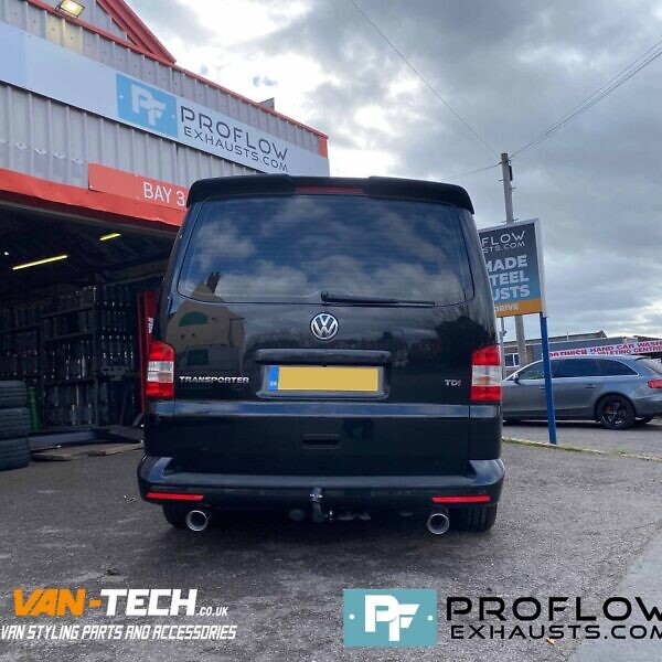 VW Transporter T5.1 Custom Made Stainless Steel Exhaust 1