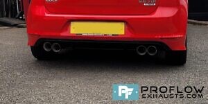 Proflow Custom Exhaust For VW Golf Dual Exit With Twin Tailpipes M (1)