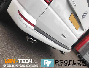 VW Transporter T5 Custom Exhaust Middle And Dual (