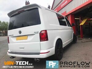 VW Transporter T5 Custom Exhaust Middle And Dual (1)