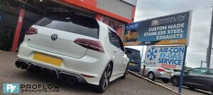 Golf R Middle And Rear Proflow Exhausts 2