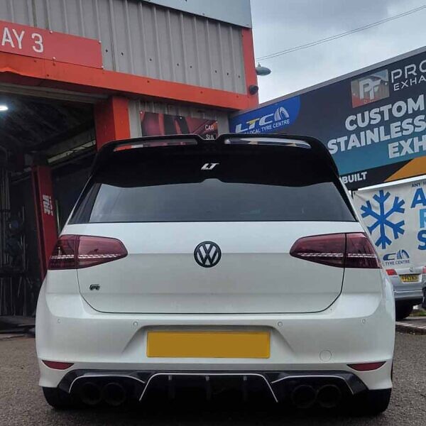 Golf R Middle And Rear Proflow Exhausts 4